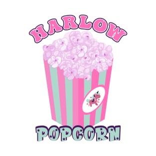 Harlow And Popcorn Funny Popcorn The Pony T-Shirt