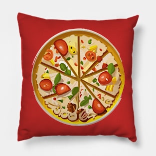 a food-themed t-shirt design Pillow