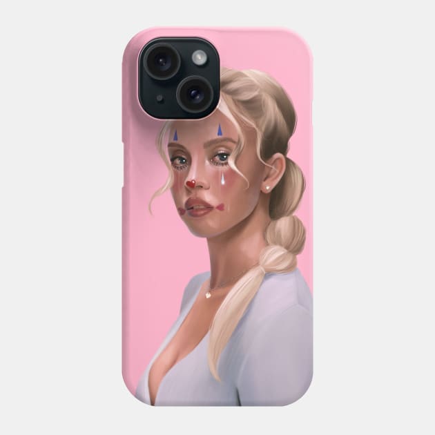 Cassie The Clown Phone Case by thelamehuman