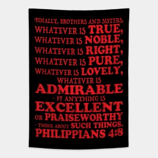 Philippians 4:8 Tapestry