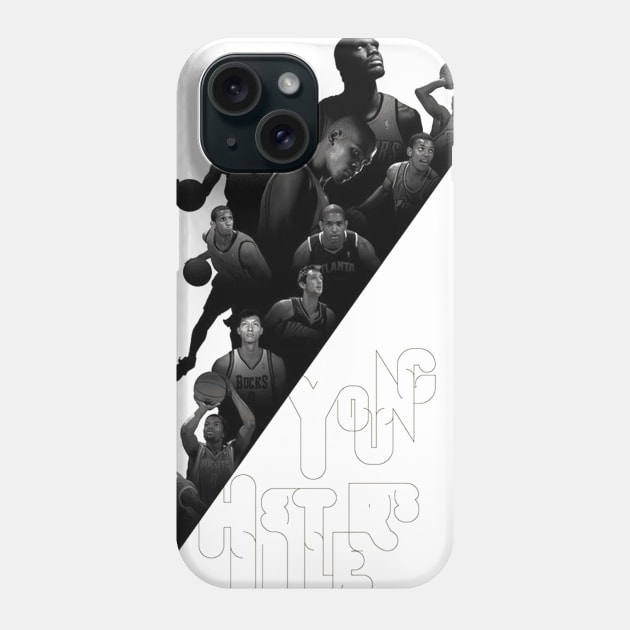 Basketball Player Phone Case by hitext