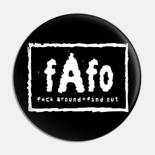 FAFO WORLD ORDER Pin