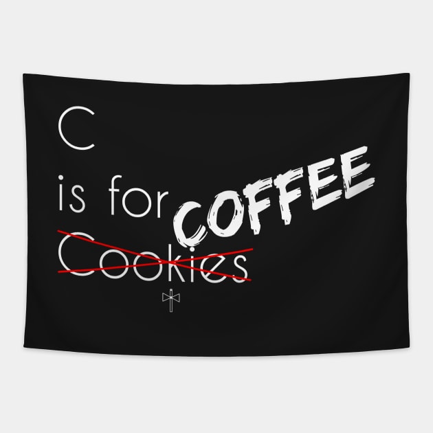 C is For Coffee Tapestry by KenKiy