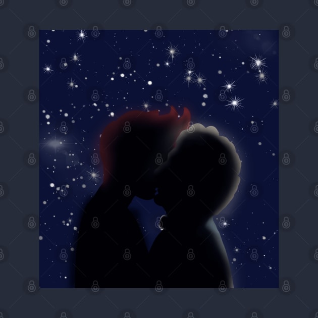 Kiss under the stars by AC Salva