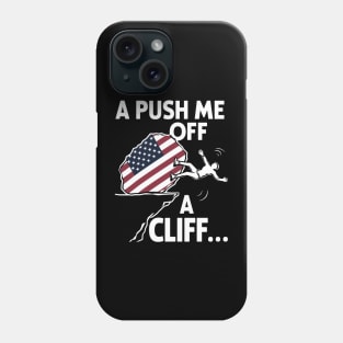 APUSH Me Off a Cliff 2024 AP Exam For Students Funny Trendy Phone Case