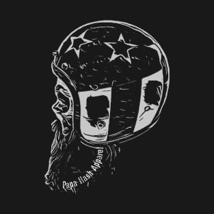 Papa Hash Apparel: Helmet Head T-Shirt