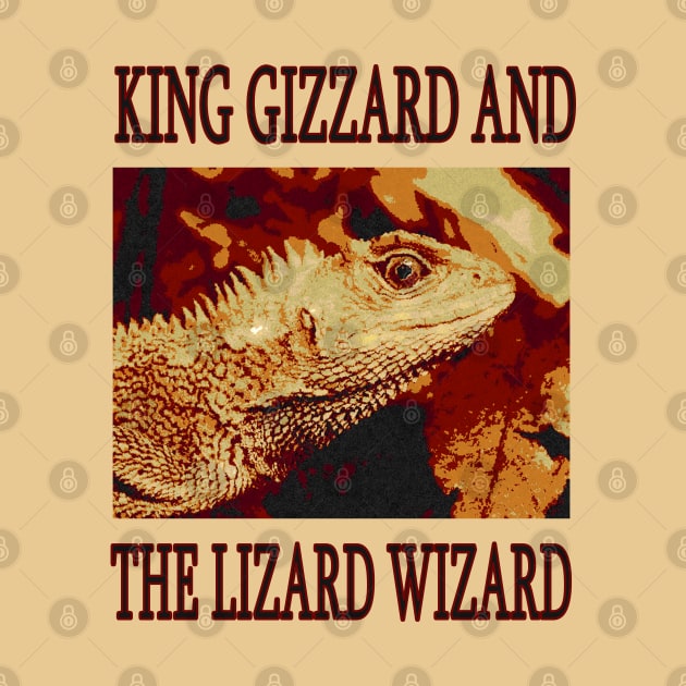 King Gizzard and the Lizard Art by Twrinkle