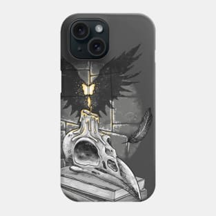 A Light In The Shadow Phone Case