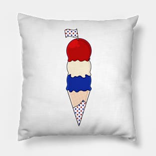 USA Ice Cream Pillow