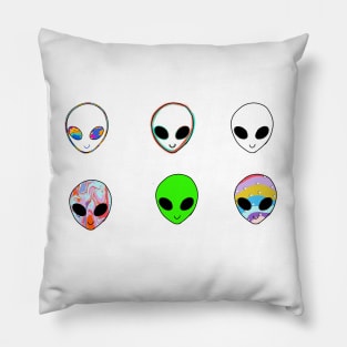 Alien Invasion Pillow