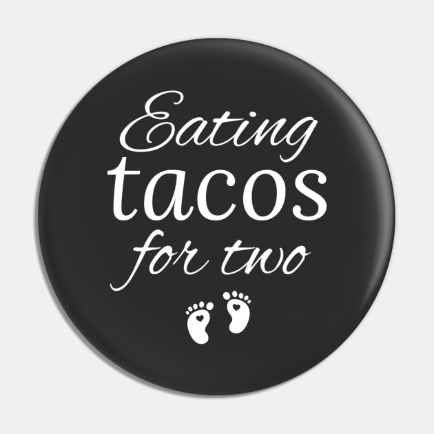 Eating Tacos For Two Pin by Raw Designs LDN