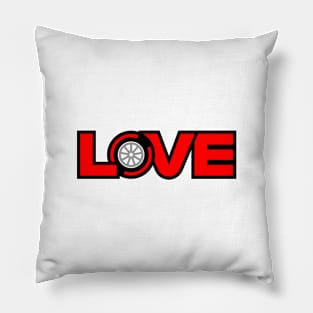 Love F1 Tyre Design Pillow