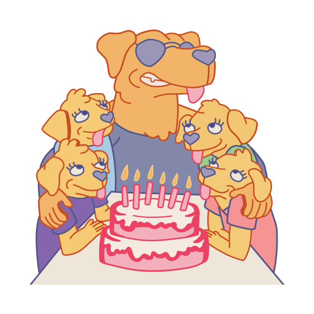 Mr. Peanutbutter - Birthday Dad by reinmuthis