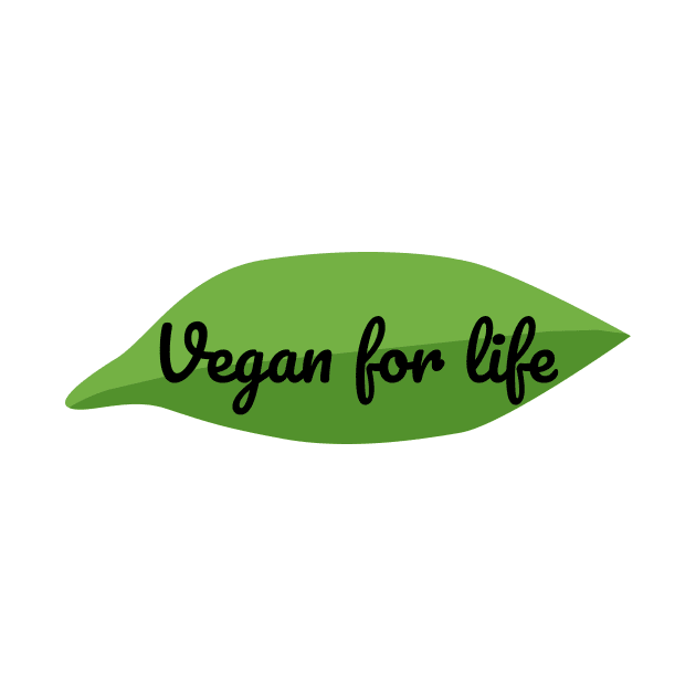 Vegan for life by WordsGames