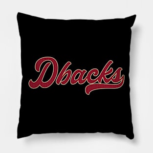 Dbacks Embroided Pillow