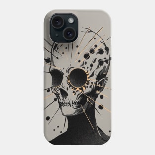 Death Mask Illustration Phone Case