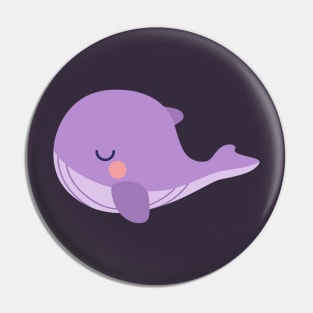 Tinytan plush whale cartoon Pin