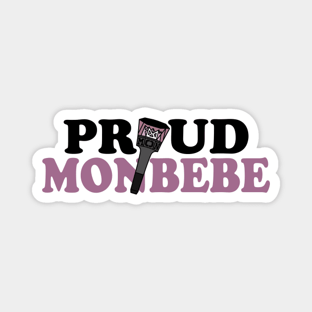 PROUD MONBEBE Magnet by skeletonvenus