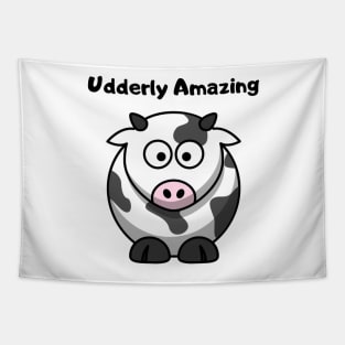 Udderly Amazing design Tapestry