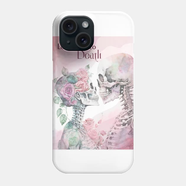 Love You To Death Pastel Goth Phone Case by TheCorporateGoth