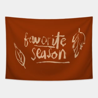 Favorite Season - Fall Design Tapestry