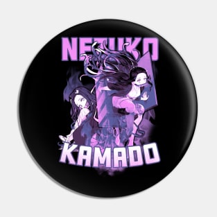 Nezuko Kamado Bootleg Pin