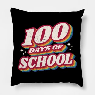 100 Days Of School Pillow