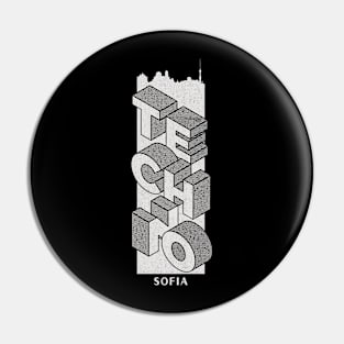 Techno Sofia Pin