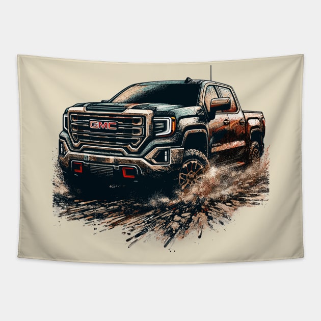 GMC Sierra Tapestry by Vehicles-Art