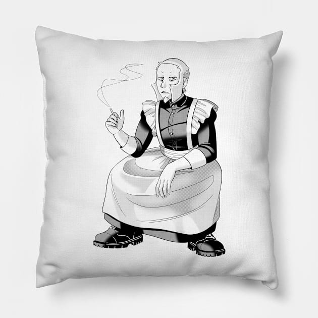 Smoke Break Pillow by angelicneonanime