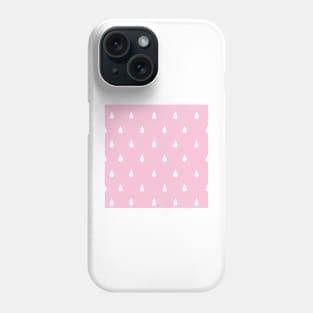 Rain drops through pink glasses Phone Case