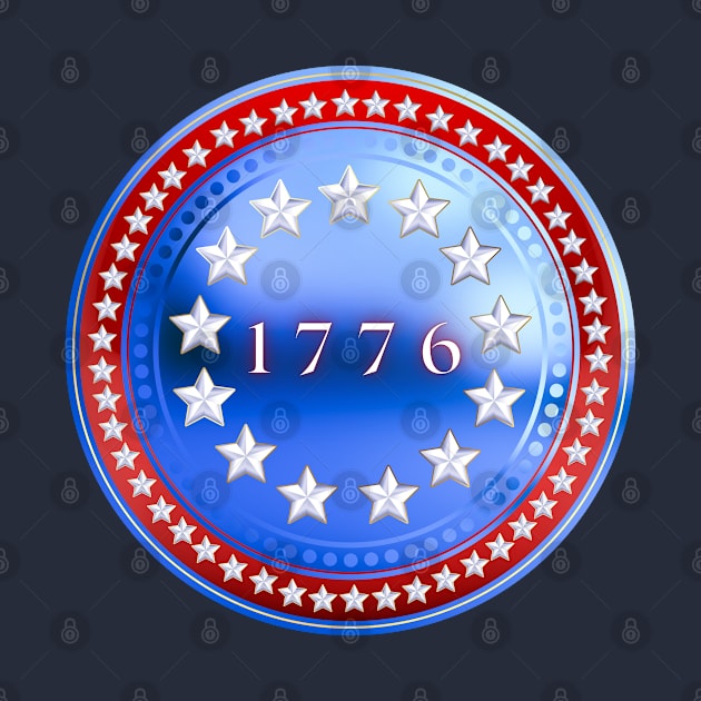 1776 Shield by Yiorgos Designs