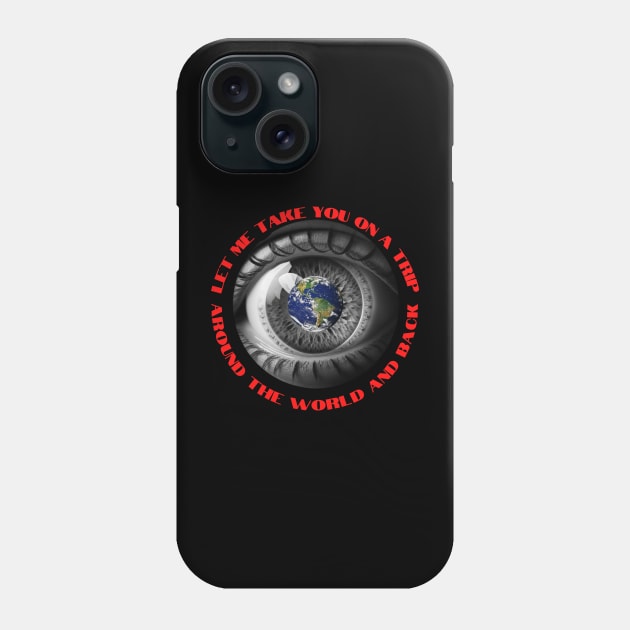 World in my Eyes Merch Phone Case by Seligs Music