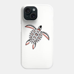 Haida sea turtle Phone Case