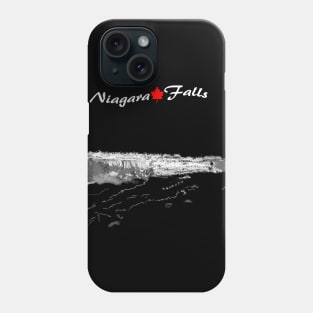 niagara falls sketch Phone Case