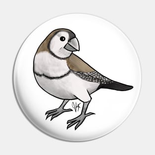 Bird - Finch - Owl Finch Pin