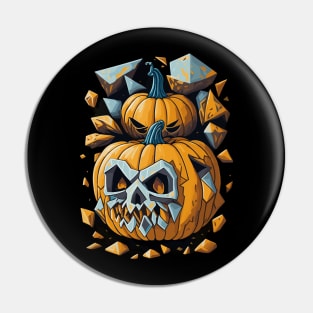 Halloween Jack O Lantern Pumpkin Pin