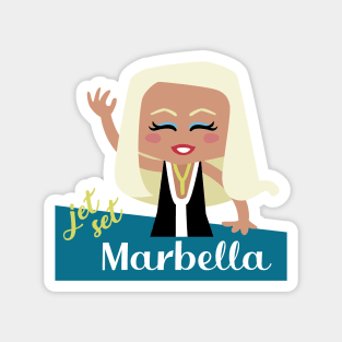 La Jet Set De Marbella Magnet