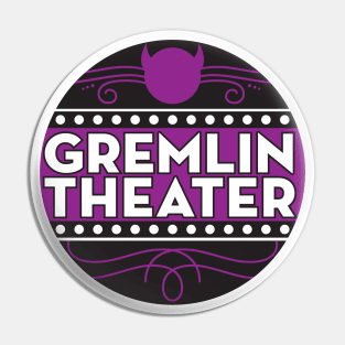 Gremlin Theater Logo Pin