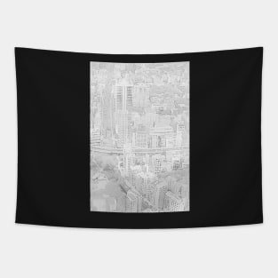 City view Tapestry