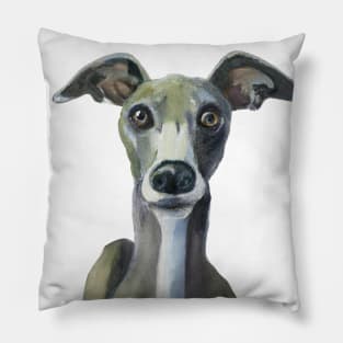 Watercolor Italian Greyhound - Dog Lovers Pillow