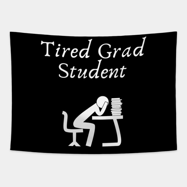 Tired Grad Student Tapestry by (Eu)Daimonia