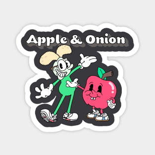 Apple and Onion 1930's Magnet