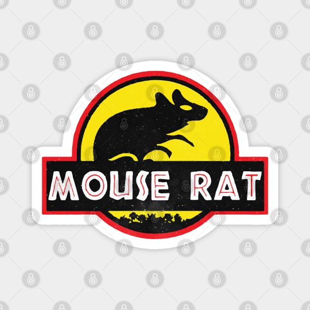 Mouse Rat - Jurassic Park Magnet by GraphicTeeShop