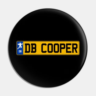 UK Plate DB COOPER Pin