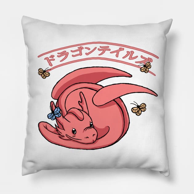 Little Dragon - Dragon Tales Pillow by Sweet Kawaii