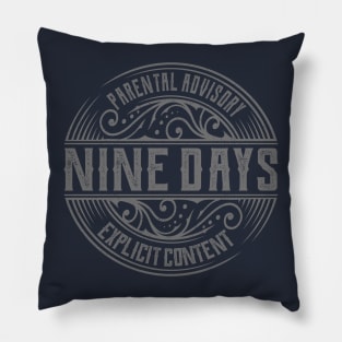 Nine Days Vintage Ornament Pillow