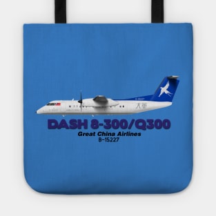 DeHavilland Canada Dash 8-300/Q300 - Great China Airlines Tote