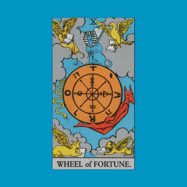 The Wheel of Fortune Tarot Card by Star Scrunch