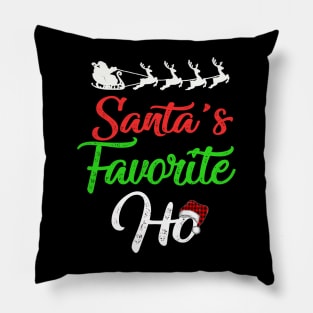 Santa's Favorite Ho Pillow